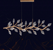 Candelabru Cristal, LED, TOCCATA Largo, 21W, lumina Calda/Neutra/Rece, Auriu, Inaltime Reglabila
