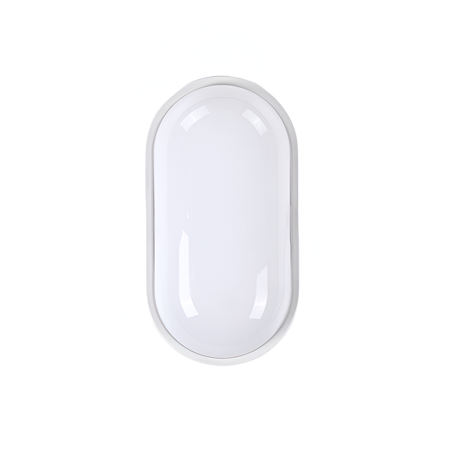 Aplica LED de Exterior, 12W, IP65, Alb, Lumina Calda 3000K, Metal
