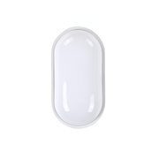 Aplica LED de Exterior AX320/218WH, Lumina Calda 3000K, IP65, Alb, Metal