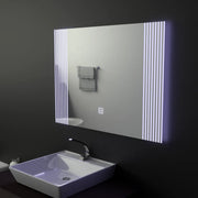 Oglinda LED Rectangulara, 80x60cm, Infinity Frame Basic Touch 1005S-20A