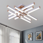 Lustra LED cu Telecomanda LT178/6WH, 84W, 6 Elemente, Lumina Rece/Clada/Neutra, Dimabila, Alb