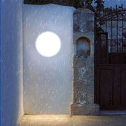 Aplica LED de Exterior AX310/162WH, 12W, Lumina Rece 3000K, Diametru 16cm, IP65, Alb