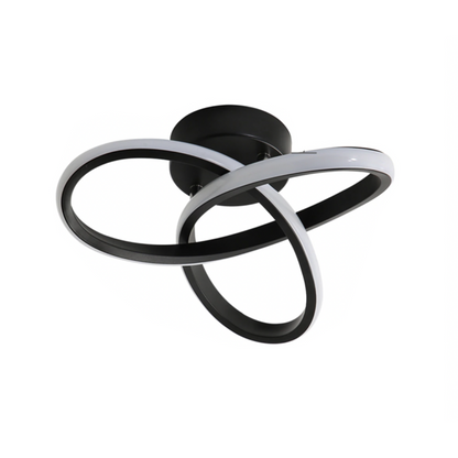 Lustra LED VERTEX Infinitum 13W, Lumina Rece/Calda/Neutra, Negru