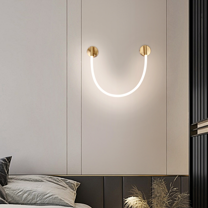 Aplica LED de Perete, 110cm, 3000K/4000K/6000K, Auriu