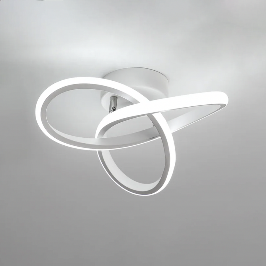 Lustra LED VERTEX Infinitum 13W, Lumina Rece/Calda/Neutra, Alb