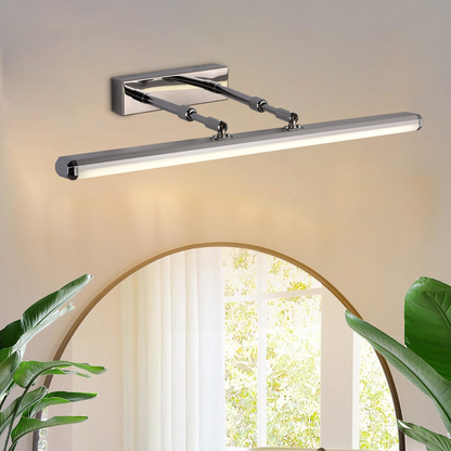 Aplica LED BALATON, 10W, liniara, lumina Calda/ Neutra/ Rece, Crom Lucios