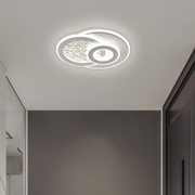 Lustra LED KOMPACTO 47W, 3 Cercuri, lumina Rece/Calda/Neutra, Alb
