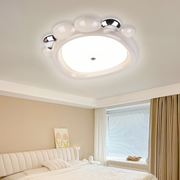 Lustră LED 8057WH, 41W, Acril Alb, Lumina 3000K/4000K/6000K