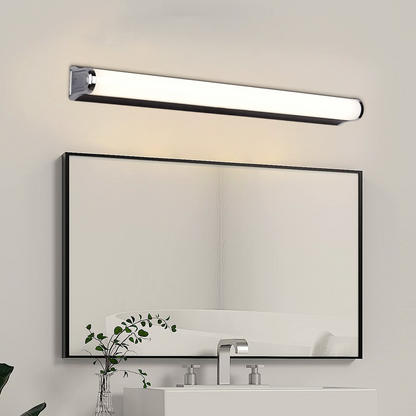 Aplica LED de Baie, GARDA, 10W, liniara, lumina Calda/Neutra/Rece, Crom
