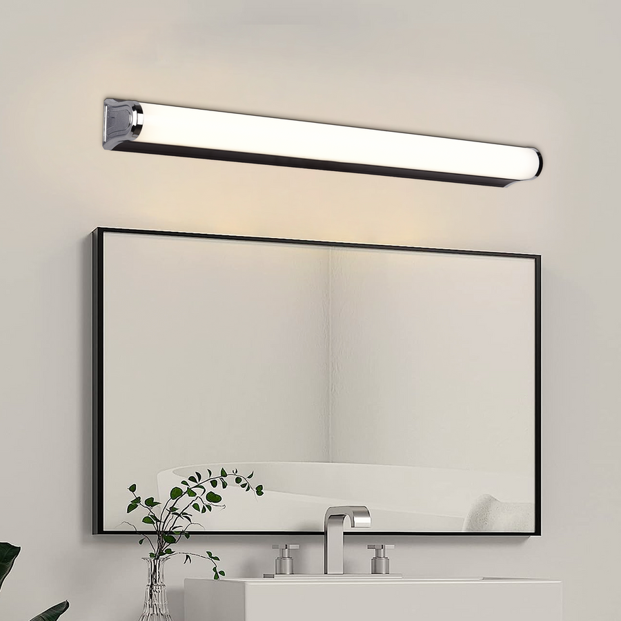 Aplica LED de Baie, GARDA, 10W, liniara, lumina Calda/Neutra/Rece, Crom