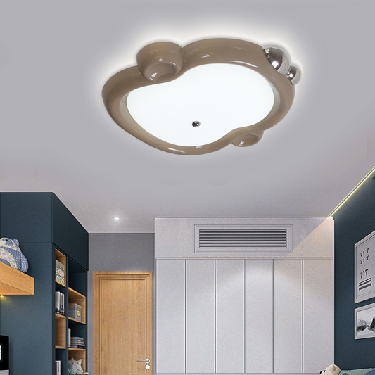 Lustră LED 8056BN, 57W, Acril Maro, Lumina 3000K/4000K/6000K