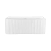 Cada Freestanding, Ovala, Acril, Alba, 150×72×56 Cm