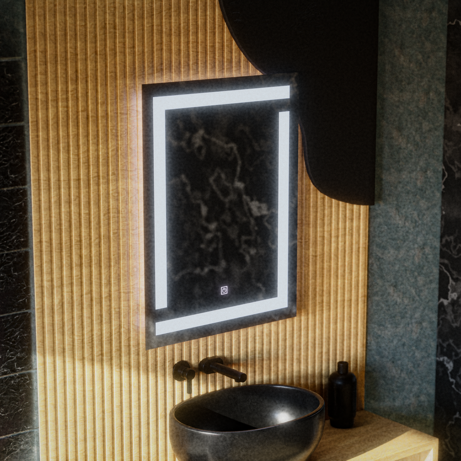 Oglinda LED Giga, 60x80cm, 14W, Touch, Lumina 6000K