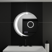 Oglinda LED Rotunda, 80cm, Orbis Touch, Sistem Dezaburire, Dimabila, E31S/80X80