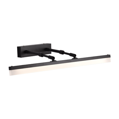 Aplica LED, MALAWI, 6W, liniara, lumina Calda/Neutra/Rece, Negru
