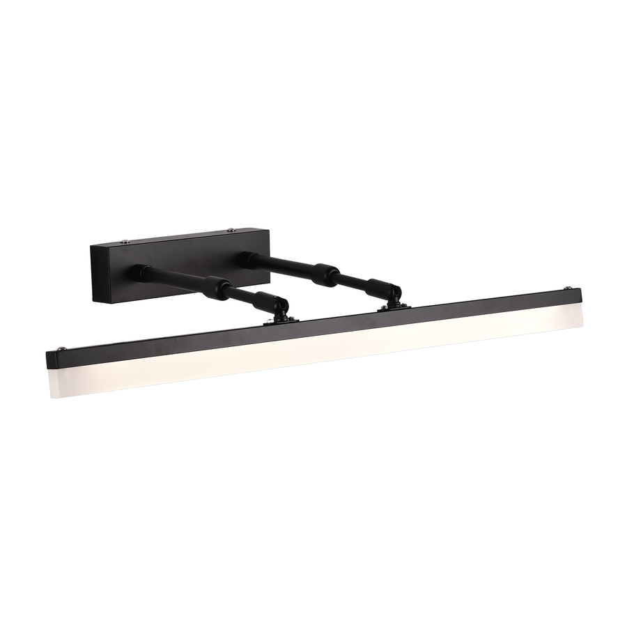 Aplica LED, MALAWI, 6W, liniara, lumina Calda/Neutra/Rece, Negru