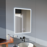 Oglinda LED Rentagulara, 60x80cm, Touch VENERA , Sistem Dezaburire,Dimabila