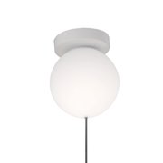 Lustra LED URSULETI CP210 Glob 15cm, Inaltime 47cm, 1xE27, Suspendata, Metal si Acril
