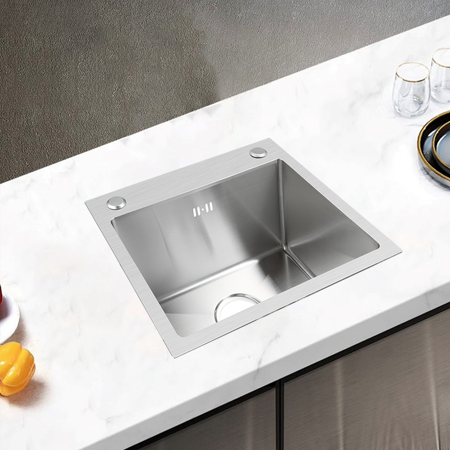 Chiuveta Bucatarie Inox 60x45x21 cm, Inox Periat