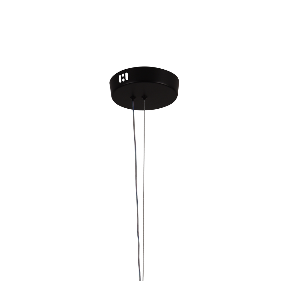 Lustra LED Suspendata cu Telecomanda 78W, LM510/5BK, Inaltime Reglabila, Lumina Calda/Rece/Neutra 3000K/4000K/6000K, Alb, Metal