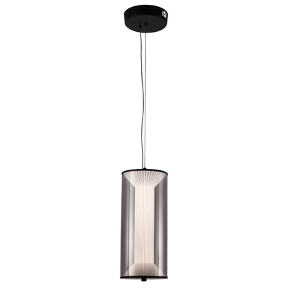 Lustra LED Suspendata cu Telecomanda 29W, LM511/1BK, Inaltime Reglabila, Lumina Calda/Rece/Neutra, Alb, Meta