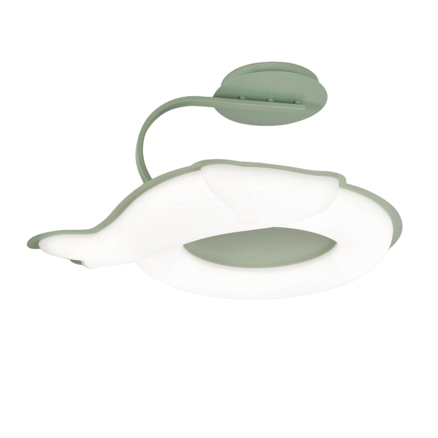 Lustră LED 8058GN, 59W, Acril Verde, Lumina 3000K/4000K/6000K