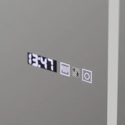 Oglinda LED Rectangula, 60x150cm, Bianca Senzor Radar Marcello, Sistem Dezaburire, Ceas & Termometru, Dimabila, Dressing Couture