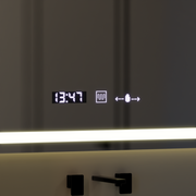 Oglinda LED Rectangulara 120x80cm Vérité MotionGlow Marcello, Sistem Dezaburire, Ceas & Termometru, Dimabila