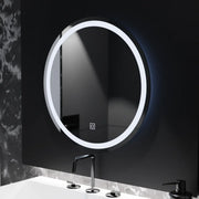 Oglinda LED Rotunda, 70cm, Basic Touch