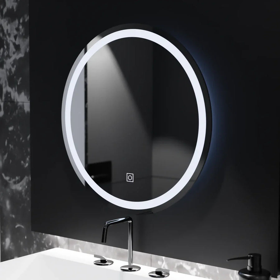 Oglinda LED Rotunda, 70cm, Basic Touch