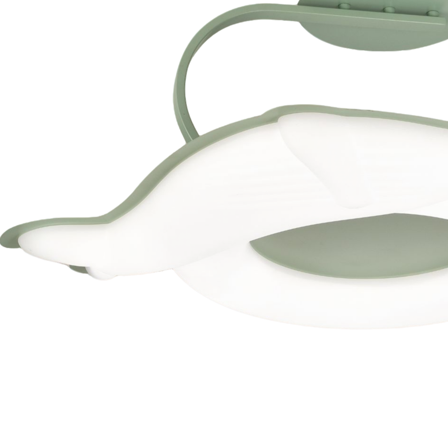 Lustră LED 8058GN, 59W, Acril Verde, Lumina 3000K/4000K/6000K