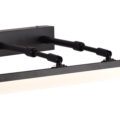Aplica LED, MALAWI, 6W, liniara, lumina Calda/Neutra/Rece, Negru