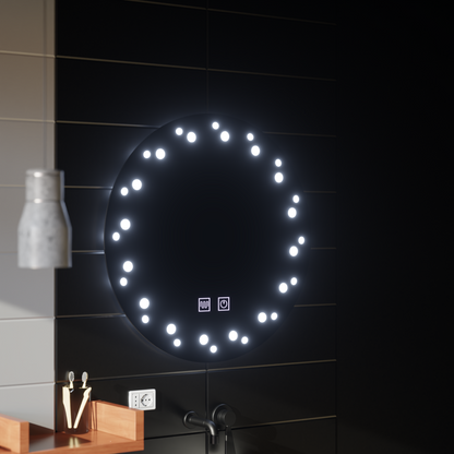 Oglinda LED Touch Ivory Sistem Dezaburire 50X50cm