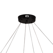 Lustra LED Suspendata Acril LT760/3GD, 28W, Lumina Calda/Neutra/Rece 3000/4000/6000K, Alb, Inaltime Reglabila, Metal si Acril
