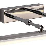 Aplica LED BALATON, 10W, liniara, lumina Calda/ Neutra/ Rece, Crom Lucios