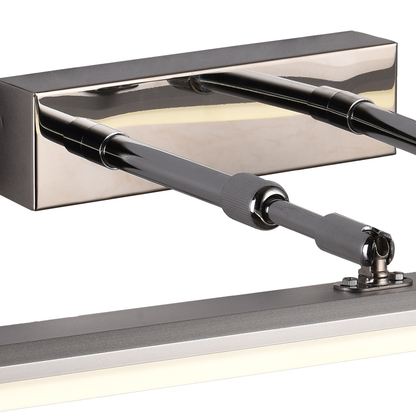 Aplica LED BALATON, 10W, liniara, lumina Calda/ Neutra/ Rece, Crom Lucios
