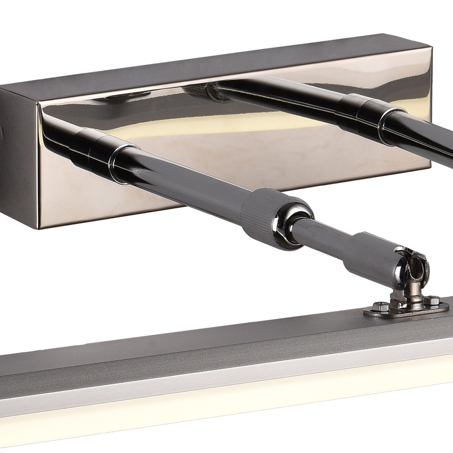Aplica LED BALATON, 10W, liniara, lumina Calda/ Neutra/ Rece, Crom Lucios