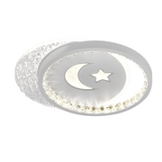 Lustra LED PERU 34W, 2 Cercuri, lumina Rece/Calda/Neutra, Alb