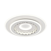 Lustra LED DOLIANA 70W, Diametru 50cm, lumina Rece/Calda/Neutra, Alb