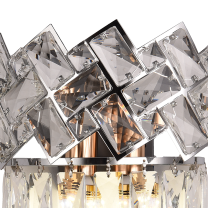 Aplica Cristal WINDSOR, 2x E14, Crom Lucios
