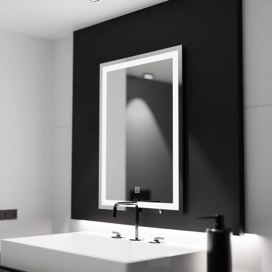 Oglinda LED Rectangulara, 60x80cm, FRAME Basic Touch
