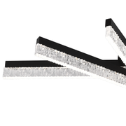 Lustra LED cu Telecomanda LT179/5BK, 68W, 5 Elemente, Lumina Rece/Clada/Neutra, Dimabila, Negru