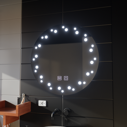 Oglinda LED Touch Ivory Sistem Dezaburire 50X50cm