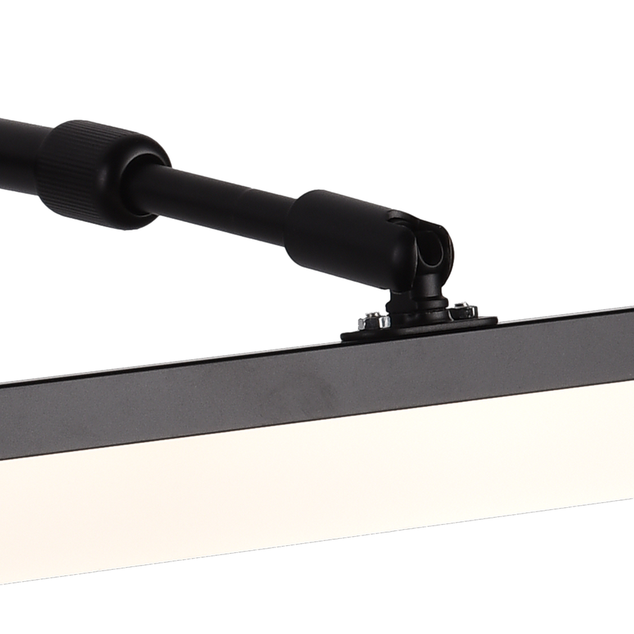 Aplica LED, MALAWI, 6W, liniara, lumina Calda/Neutra/Rece, Negru
