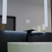 Oglinda LED Rectangulara, 50x70cm, Dual Light Basic Touch