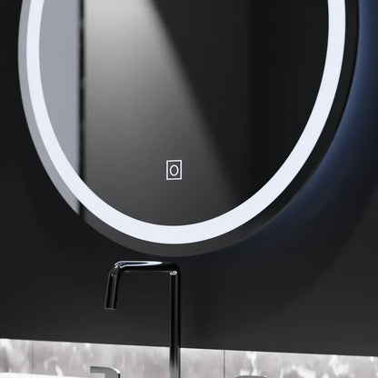 Oglinda LED Rotunda, 50cm, Basic Touch