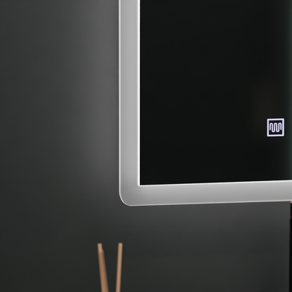 Oglinda LED Rentagulara, 45x60cm, Touch VENERA , Sistem Dezaburire,Dimabila