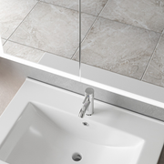 Oglinda LED cu Dulap MODA 60x70 cm Alb  Iluminare Perimetrala si Senzor Touch