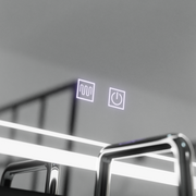 Oglinda LED Rectangulara, 60x80cm,  KOVEN Touch, Sistem Dezaburire,Dimabila