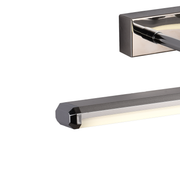 Aplica LED BALATON, 10W, liniara, lumina Calda/ Neutra/ Rece, Crom Lucios